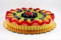 Fruit tart cake Royalty Free Stock Photo