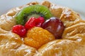 Fruit tart close-up Royalty Free Stock Photo