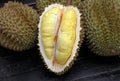 Fruit, tropical, Durian, King of tropical fruit. Royalty Free Stock Photo