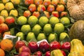 Fruit and veg stall, La Boqueria market