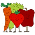 Fruit and Vegetable Characters