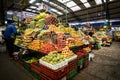 Fruit and Vegetable Market, Paloquemao, Bogota Colombia Royalty Free Stock Photo