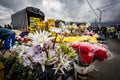 Fruit and Vegetable Market, Paloquemao, Bogota Colombia Royalty Free Stock Photo