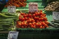 Fruit and Vegetable Market Stall Royalty Free Stock Photo