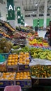 A fruit and vegetable market store