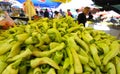 Fruit and vegetable sellers at the market