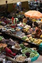 Fruit and Vegetable Stalls, Municipal Market, near Rue Heliodoro Salgado,Panaji, Goa, India Royalty Free Stock Photo