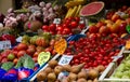 Fruit and vegetable stand