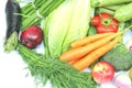 Fruit and vegetable Royalty Free Stock Photo