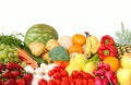 Fruit and vegetables Royalty Free Stock Photo