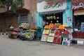 Fruit and Vegetables display at a Greengrocers, Luxor, Egypt