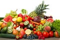 Fruit and vegetables Royalty Free Stock Photo