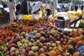 A fruit and vegetables market in Hammamet