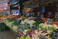 Fruit and vegetables for sale Naschmarkt Vienna Royalty Free Stock Photo