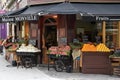 Fruit and vegetables shop in Rouen Royalty Free Stock Photo