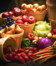 Fruit & veggies Royalty Free Stock Photo
