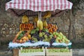 Fruit vendor Royalty Free Stock Photo