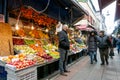 Kadikoy, a bustling district on the Asian side of Istanbul, Turkey. Royalty Free Stock Photo