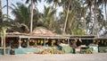 Fruit Vendors at Sultan Qaboos Street in salalah, oman, Dhofar Governorate Royalty Free Stock Photo