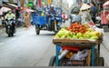 Fruit in Vietnamese street in Ho Chi Minh city, Vietnam Royalty Free Stock Photo