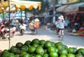 Fruit in Vietnamese street in Ho Chi Minh city, Vietnam Royalty Free Stock Photo