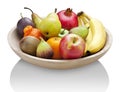 Fruit Wood Bowl Food