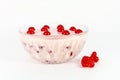 Fruit yoghurt Royalty Free Stock Photo