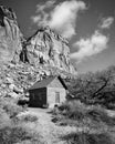 Fruita schoolhouse of Capitol Reef National Park Royalty Free Stock Photo