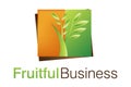 Fruitful Business Logo Royalty Free Stock Photo
