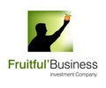 Fruitful Business Logo Royalty Free Stock Photo