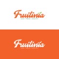 Fruitinia logo design