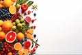 Fruits concept banner