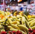 Fruits on farmer market Royalty Free Stock Photo