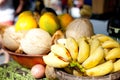 Fruits at farmers market Royalty Free Stock Photo