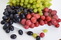 Fruits, food, berry, grapes, Grapes, fresh, isolated, healthy, red, green, black, sweet, white, vegetarianism ripe, berries, Black Royalty Free Stock Photo