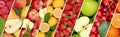 Fruits fruit food collection background banner orange apple apples lemon