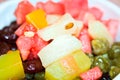 Fruits Ice porridge Royalty Free Stock Photo