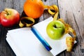 Fruits and inscription diet plan. Slim down eating plan. Healthy eating and fitness