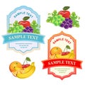 Fruits label