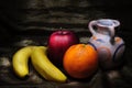 Fruits light painting