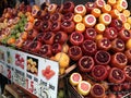 Fruits market in Istanbul, Turkey