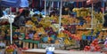 Fruits at the market in San Juan Chamula Royalty Free Stock Photo