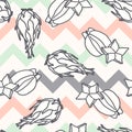 Fruits pattern, Seamless background with carambola and dragon fruit illustartion Royalty Free Stock Photo