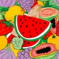 Fruits pattern