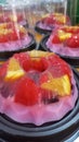 Fruits Puddings watermelon sunkist sweet dessert fancy mini