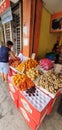 Fruits on Sale along Philippine Sidewalk