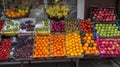 Fruits for sale at a market Royalty Free Stock Photo
