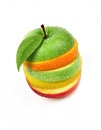 Fruits sandwich Royalty Free Stock Photo