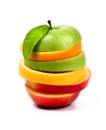 Fruits sandwich Royalty Free Stock Photo