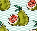 Fruits seamless pattern